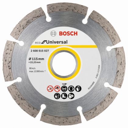 BOSCH Professional ECO Диамантен диск за рязане 115x22.23x2x7 мм (2608615027)-2