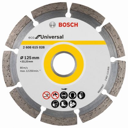 BOSCH Professional ECO Диамантен диск за рязане 125x22.23x2x7 мм (2608615028)-2