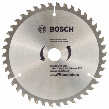 BOSCH Professional Eco Циркулярен диск за алуминии 160х20х2 мм 42 зъба (2608644388)-2