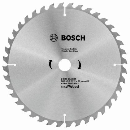 BOSCH Professional Eco Циркулярен диск за дърво 305х30х3.2 мм 40 зъба (2608644385)-2