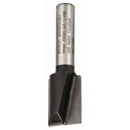 BOSCH Professional Прав фрезер 8 мм D1 15 мм L 19.6 мм G 51 мм (2608628387)-2