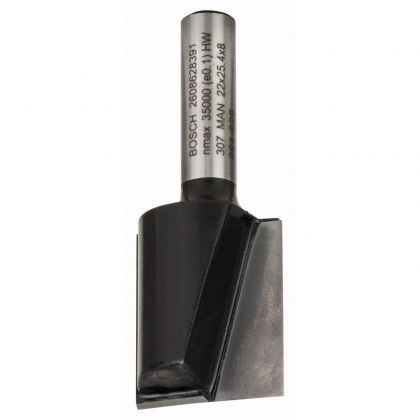 BOSCH Professional Прав фрезер 8 мм D1 22 мм L 25 мм G 56 мм (2608628391)-2