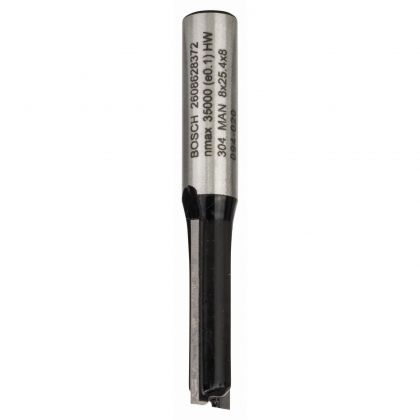 BOSCH Professional Прав фрезер 8 мм D1 8 мм L 25 мм G 56 мм (2608628372)-2