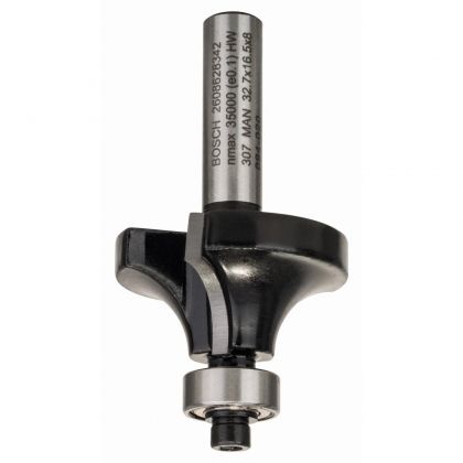 BOSCH Professional Фрезер за закръгляване 8 мм R1 10 мм L 16.5 мм G 57 мм (2608628342)-2