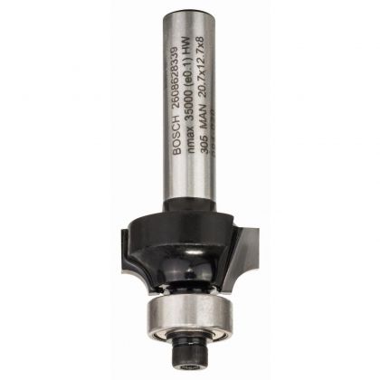 BOSCH Professional Фрезер за закръгляване 8 мм R1 4 мм L 10.5 мм G 53 мм (2608628339)-2