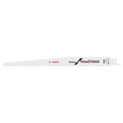 BOSCH Professional S 1111 DF Нож за саблен трион за дъво и метал 225 мм (2608656273)-2