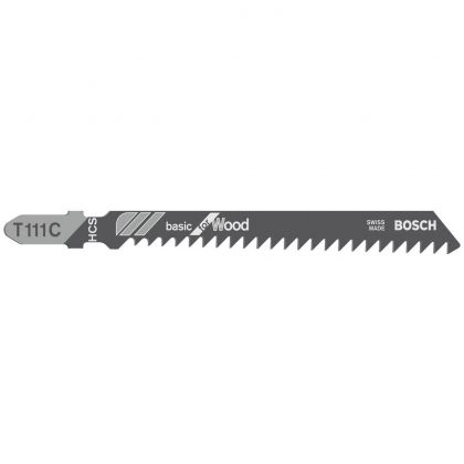 BOSCH Professional T 111 C Нож за прободен трион за дърво 100 мм (2608630033)-2