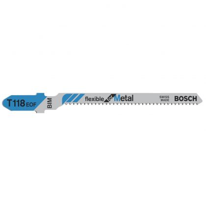 BOSCH Professional T 118 EOF Нож за прободен трион за метал 83 мм (2608634237)-2