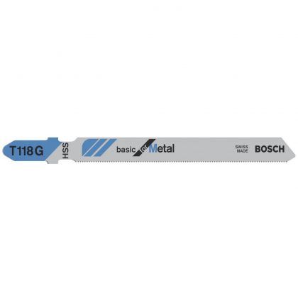 BOSCH Professional T 118 G Нож за прободен трион за метал 92 мм (2608631012)-2