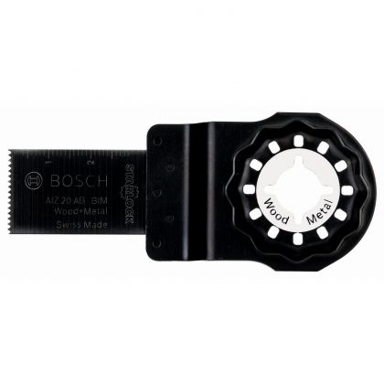 BOSCH Professional AIZ 20 AB Биметално потопяемо ножче за дърво и метал 20x30 мм (2608661640)-2
