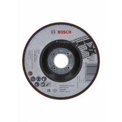 BOSCH Professional WA 46 BF Полугъвкав диск за грубо шлифоване 125 мм 3 мм (2608602218)-1