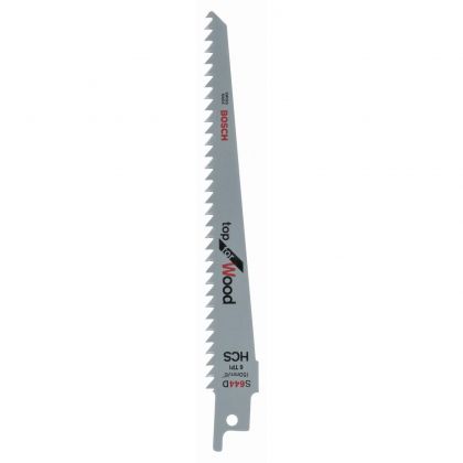 BOSCH Professional HCS S 644 D Нож за саблен трион за дърво 152 мм (2609256701)-2