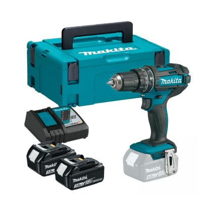 MAKITA DHP482RFE Акумулаторен ударен винтоверт 18 V 3 Ah 62 Nm-1