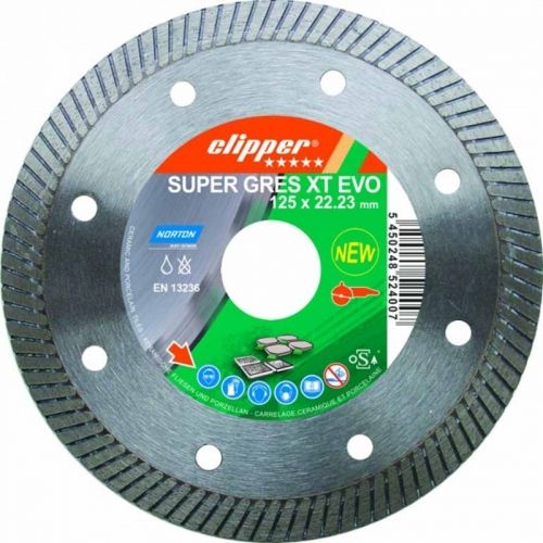Диамантен диск за асфалт Norton Super Gres XT Evo, ф125мм, 22.23мм