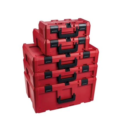 ROTHENBERGER ROCASE 4212 Червен куфар с подложка за пресови пръстени (1000001960)