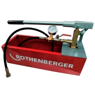 ROTHENBERGER SUPER EGO TP120 Ръчна помпа за изпитване на налягане 1/2" 120 бара, 66 мл/ход 10.5 л (1000001903)