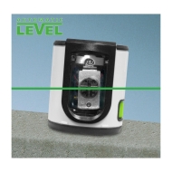 LASERLINER EasyCross-Laser Green Set Линеен лазерен нивелир със стойка до 40 м (081.081A)