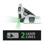 LASERLINER SuperSquare-Laser 2G Комбиниран лазерен нивелир до 40 м (081.137A)