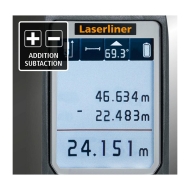 LASERLINER LaserRange-Master Gi7 Pro Лазерна ролетка до 70 м зелен (080.847A)