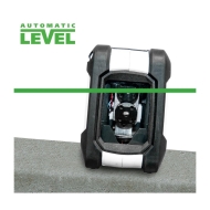 LASERLINER CompactCross-Laser Work Set Линеен лазерен нивелир със статив до 40 м 50 см зелен (081.144A)