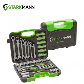 Комплект ключове, вложки и битове Starkmann GL-104TS, 104, части