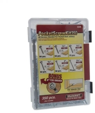 MILESCRAFT PocketScrewKit350 Комплект разнообразни винтове 350 бр.