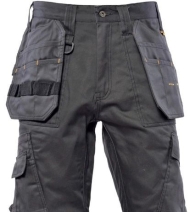 DEWALT DWC26-014-3833 Pro Trandesman Work Grey Летен дълъг работен панталон размер XXL