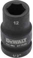 DEWALT DT7530-QZ Ударна 6-стенна вложка 12 мм 1/2" 