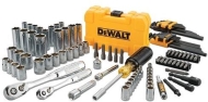 DEWALT DWMT73801-1 Гедоре комплект с вложки и ръчни инструменти 108 бр. 1/4" - 3/8"