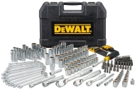 DEWALT DWMT81534-1 Гедоре комплект с вложки и ръчни инструменти 205 бр. 1/2" - 1/4" - 3/8"
