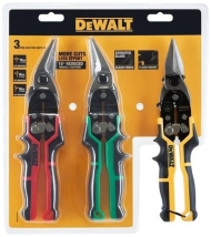 DEWALT DWHT14676-0 Комплект ножици за ламарина лява, дясна и права 1.2 мм 300 мм