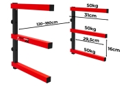 HOLZMANN HLR1 Стелаж за съхранение на дървени плоскости до 150 кг (9120058378942)