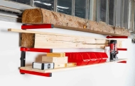 HOLZMANN HLR1 Стелаж за съхранение на дървени плоскости до 150 кг (9120058378942)