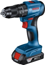 BOSCH GSB 185-LI Professional Акумулаторен ударен винтоверт 18 V 2 Ah 50 Nm (06019K3100)