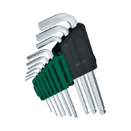 BOSCH Комплект шестостенни Г-образни ключове 9 части (1600A02BX9)