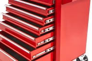 HBM Количка за инструменти с 7 чекмеджета червена (8996)