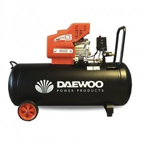 Бутален компресор DAEWOO DAAC 100D, 2к.с, 1500W, 100л, 8бара
