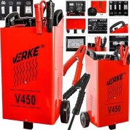 VERKE V80008 Зарядно стартерно устройство 12600 W 12/24 V 40-600 A