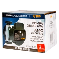 IBO AMG 25-60/130 Циркулационна помпа 45 W 6 м 55 л/мин 130 мм