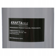 KRAFT&DELE KD1830 Стоманена бутилка за въглероден двуокис CO2 8 Л