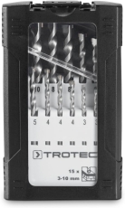 TROTEC Комплект свредла за камък 15 части (6200001151)