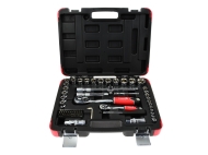 Комплект професионално гедоре TVARDY T00100, 1/4-1/2", 72 бр.  