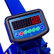 Палетна / транспортна количка с кантар Mammuth PT25W115, до 2.5 т
