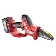 Акумулаторен верижен трион Raider RDP-CLGP20 R20, 20 V, 4 Ah, 100 мм (075738)