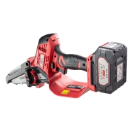 Акумулаторен верижен трион Raider RDP-CLGP20 R20, 20 V, 4 Ah, 100 мм (075738)