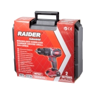 Акумулаторен ударен винтоверт Raider RDI-CDB02, 20 V, 62 Nm (011502)