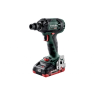 Акумулаторен ударен гайковерт Metabo SSW 18 LTX BL, 18 V, 2x4 Ah, 300 Nm (602395800)