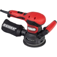 Електрически ексцентършлайф Raider RD-RSA08, 400 W, ф 125 мм (040118)