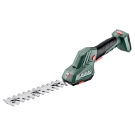Акумулаторна ножица за трева и храсти Metabo SGS 12 Q Solo, 12 V, 115 мм, без батерии и зарядно устройство (601608850)