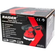Електрическа полирмашина Raider RD-CPC07, 12 V, 2x2 Ah, ф 125 мм (030171)